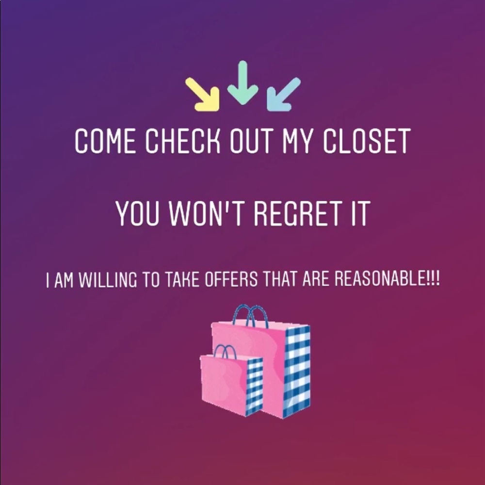 I’m open to all types of offers!!! :)